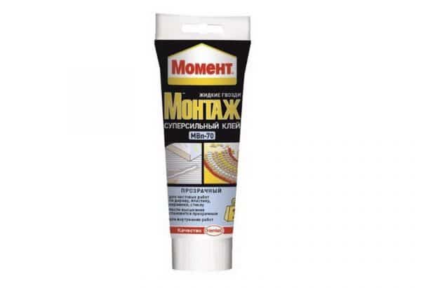 Produit à base d'acrylique transparent Moment Installation Superstrong MVp-70