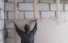 Stucco walls on lighthouses