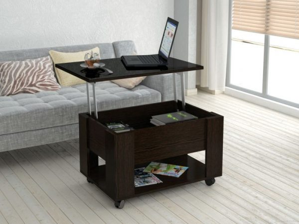 Table basse convertible