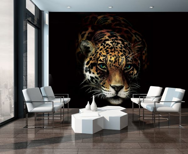 3D wallpaper with animals