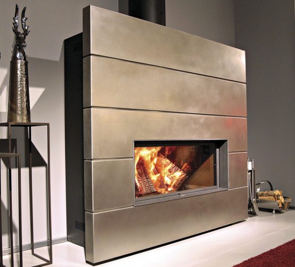 High-tech fireplace