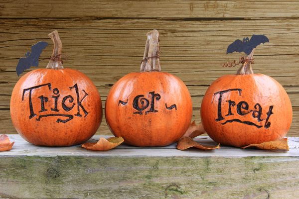 Lettering Trick or treat!