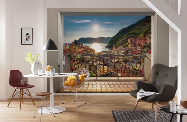 Panoramic 3D-wallpapers in the interior