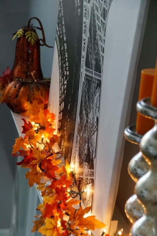 Ladder for autumn decor