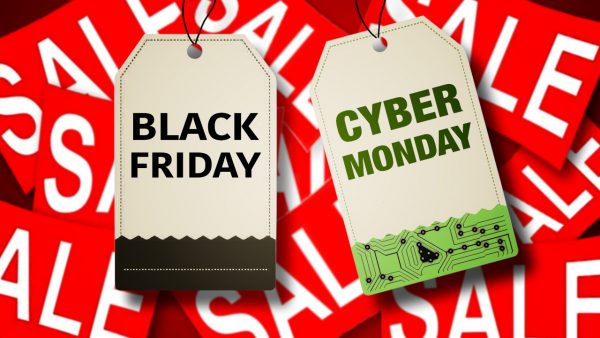 Vendredi noir et Cyber ​​Monday Shopping