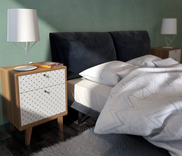 Modern style bedside table