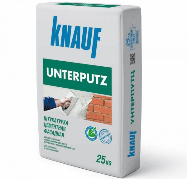 Xi măng Knauf Unterputz mặt tiền xi măng