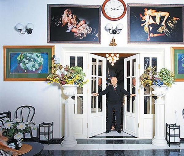 L'intérieur du manoir de Vyacheslav Zaitsev