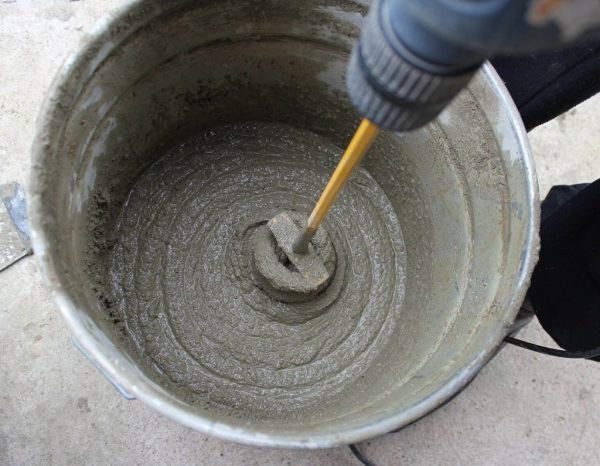 Preparation of mortar for plaster