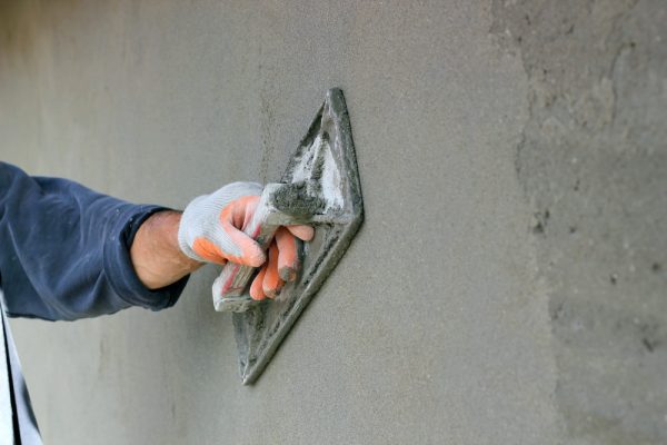 Plaster grinding