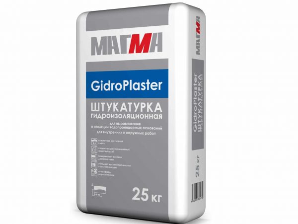 Мазилка GidroPlaster марка Magma