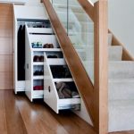 Storage under the stairs