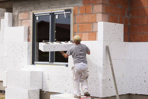 Isolation de façade avec mousse