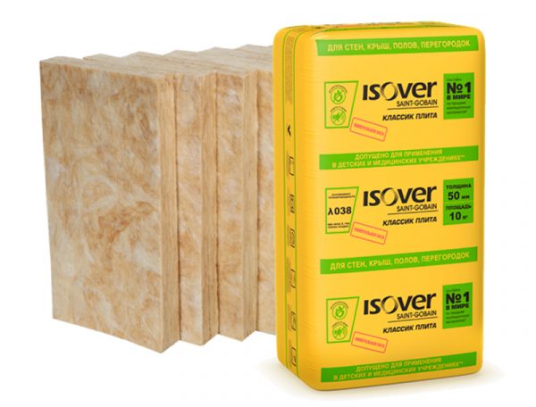 Fiberglass insulation Isover