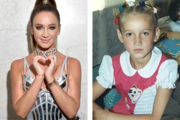 Olga Buzova semasa kecil