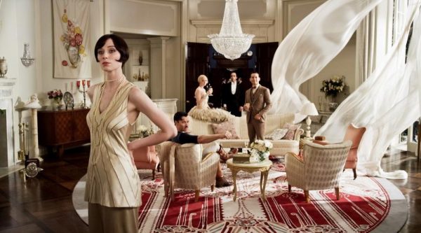 Le film est basé sur le célèbre roman de Scott Fitzgerald the Great Gatsby