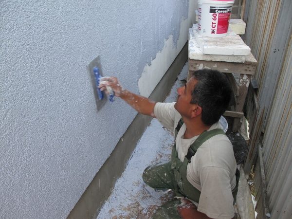 Trowel application