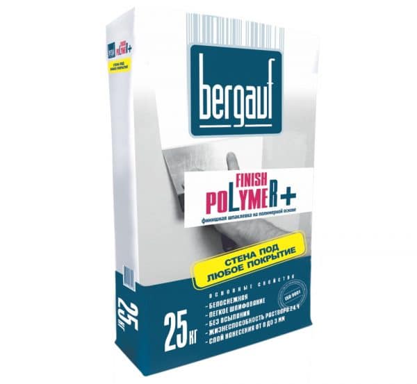 Putty Bergauf finition Polymer +