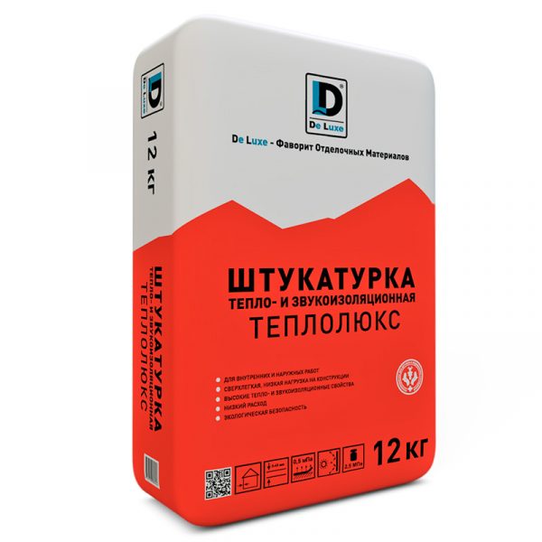 Plaster plaster de Luxe Teplolux