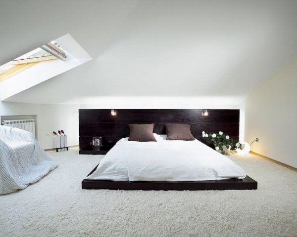 Chambre avec matelas