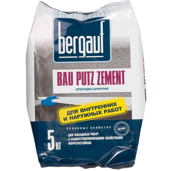 Plaster frost-resistant Bergauf Bau Putz Zement